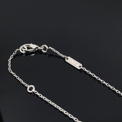[LOXURA]CLOVER PIETERSITE SILVER LONG NECKLACE
