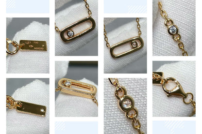 [LOXURA]MOVE UNO DIAMOND NECKLACE