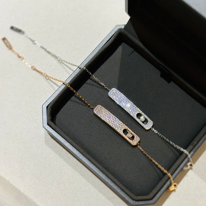 [LOXURA]MOVE CLASSIQUE DIAMOND PAVED BRACELET