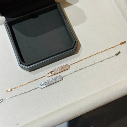 [LOXURA]MOVE CLASSIQUE DIAMOND PAVED BRACELET