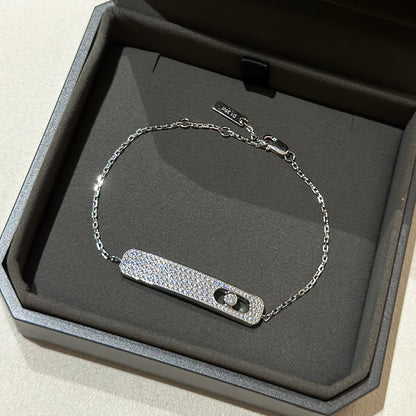 [LOXURA]MOVE CLASSIQUE DIAMOND PAVED BRACELET