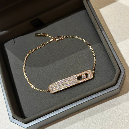[LOXURA]MOVE CLASSIQUE DIAMOND PAVED BRACELET
