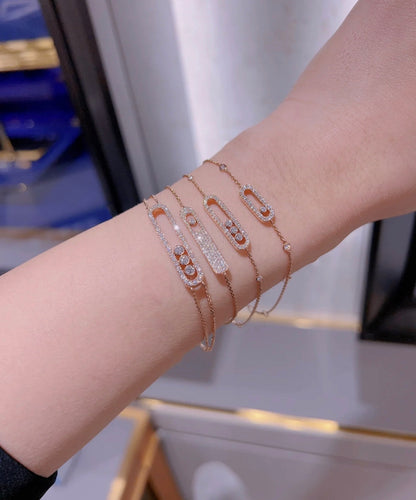 [LOXURA]MOVE CLASSIQUE DIAMOND PAVED BRACELET