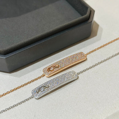 [LOXURA]MOVE CLASSIQUE DIAMOND PAVED BRACELET