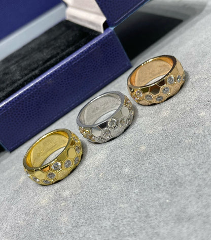 [LOXURA]BEE LOVE DIAMOND LARGE RING
