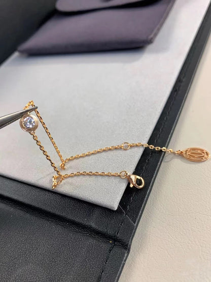 [LOXURA]DAMOUR DIAMOND LINK BRACELET