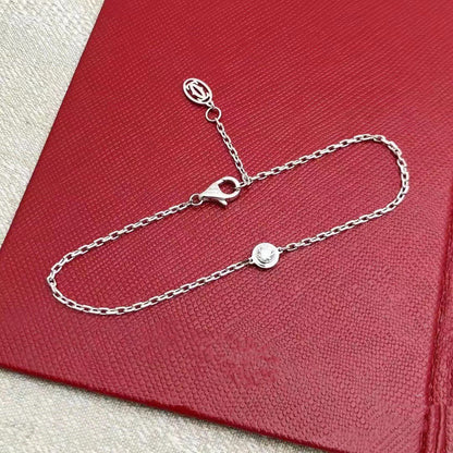 [LOXURA]DAMOUR DIAMOND LINK BRACELET