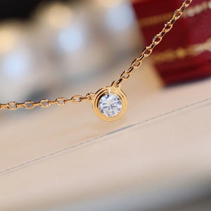 [LOXURA]DAMOUR DIAMOND NECKLACE