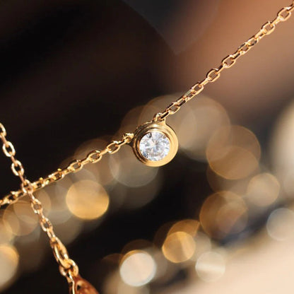 [LOXURA]DAMOUR DIAMOND NECKLACE