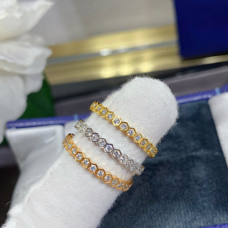 [LOXURA]BEE LOVE DIAMOND PAVED SMALL RING
