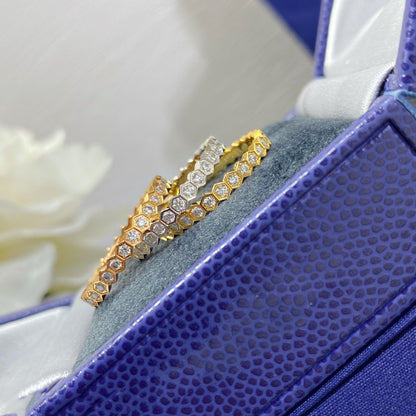 [LOXURA]BEE LOVE DIAMOND PAVED SMALL RING