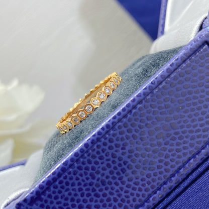 [LOXURA]BEE LOVE DIAMOND PAVED SMALL RING