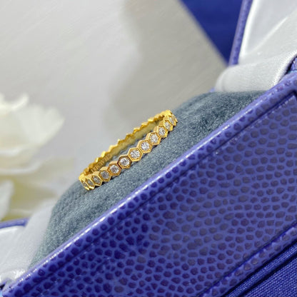 [LOXURA]BEE LOVE DIAMOND PAVED SMALL RING