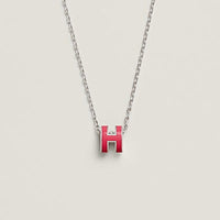 [LOXURA]H NECKLACE PINK