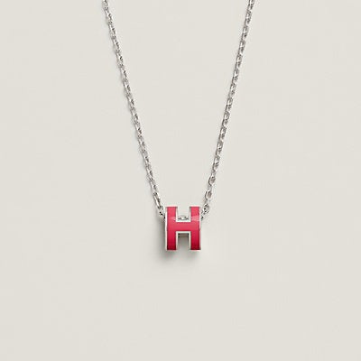 [LOXURA]H NECKLACE PINK