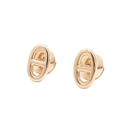 [LOXURA]CHAINE SMALL EARRINGS GOLD AND SILVER