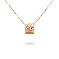 [LOXURA]PERLEE PEDANT NECKLACE GOLD / ROSE GOLD