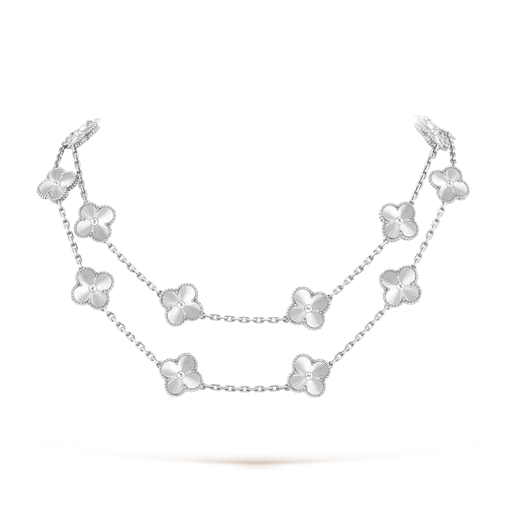 [LOXURA]CLOVER 20 MOTIFS  LASER SILVER