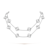 [LOXURA]CLOVER 20 MOTIFS  LASER SILVER