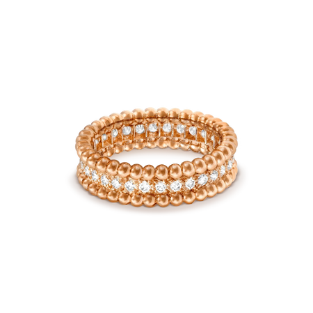 [LOXURA]PERLEE DIAMOND ROSE GOLD RING