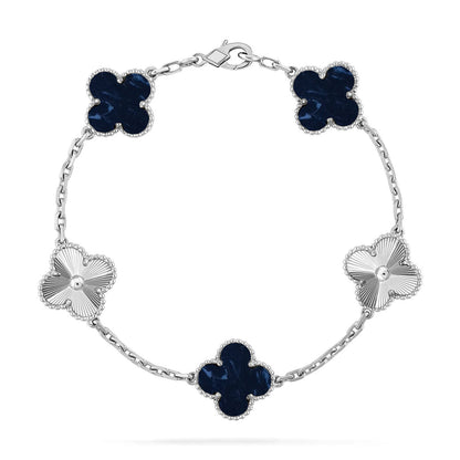 [LOXURA]CLOVER 5 MOTIF PIETERSITE BRACELET COLLECTION