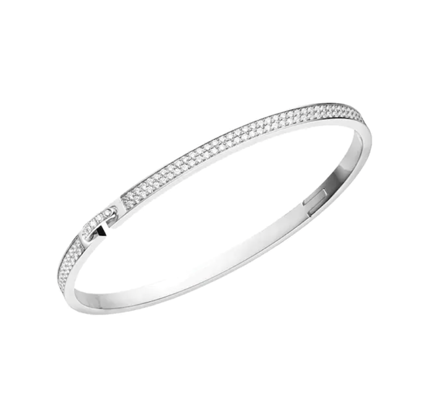 [LOXURA]LIENS VIDENCE DIAMOND PAVED BRACELET
