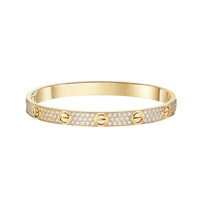 [LOXURA] LOVE BRACELET 6.1MM DIAMOND-PAVED