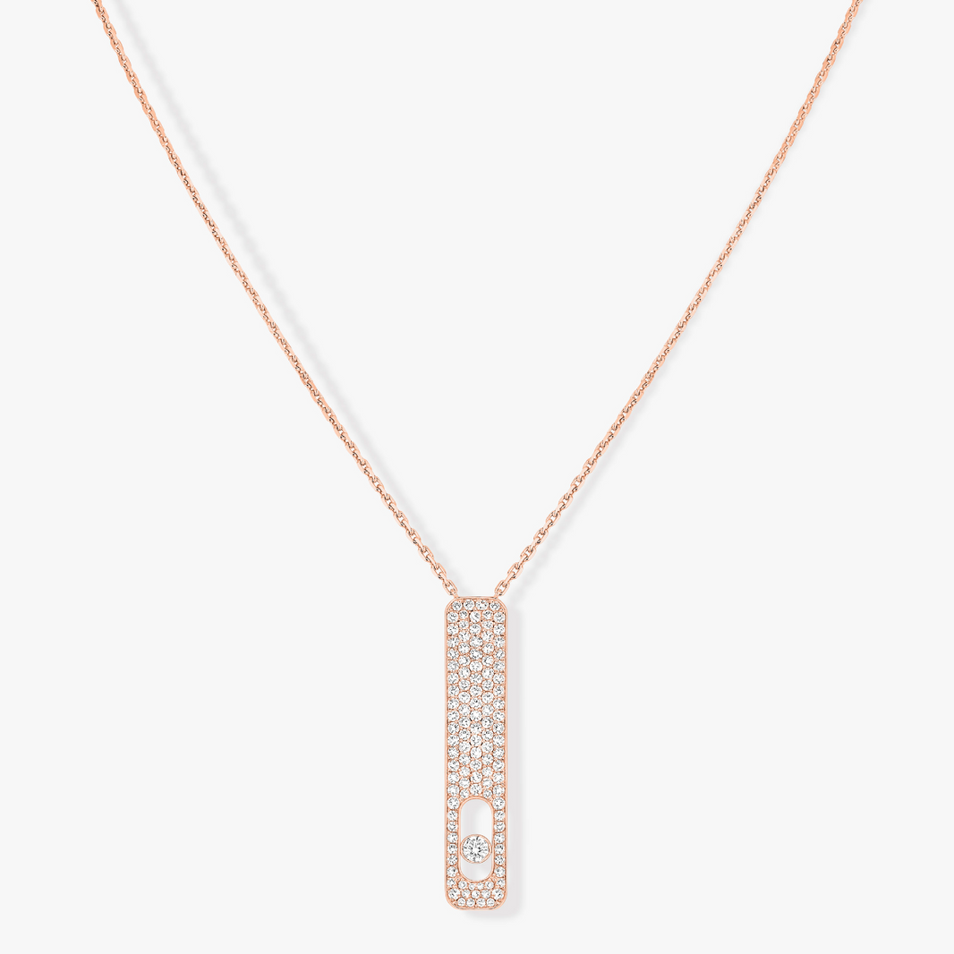 [LOXURA]MY FIRST DIAMOND PAVED NECKLACE