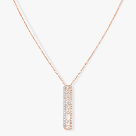 [LOXURA]MY FIRST DIAMOND PAVED NECKLACE