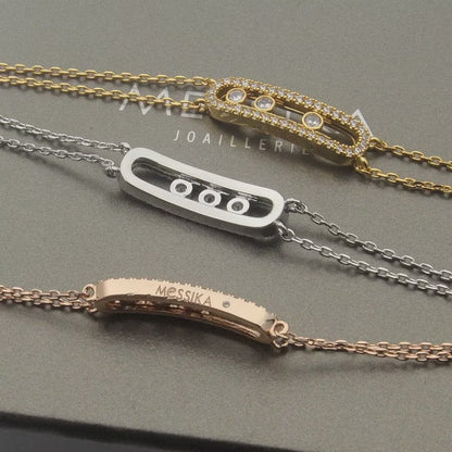 [LOXURA] Move Classique pavé bracelet
