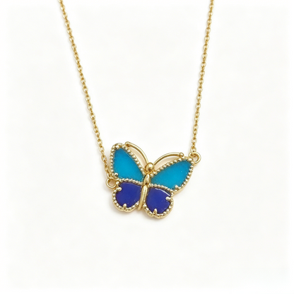 [LOXURA] 2026 NEW LUCKY BUTTERFLY 1 MOTIFS NECKLACE