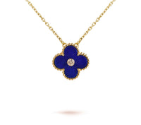 [LOXURA]CLOVER 15MM CHRISTMAS LIMITED EDITION SINGLE FLOWER NECKLACE