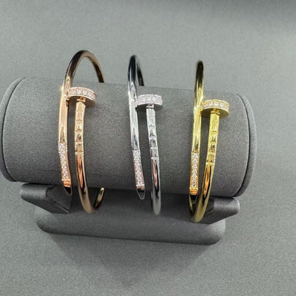 [LOXURA]JUSTE BRACELET 2.5MM DIAMONDS NEW