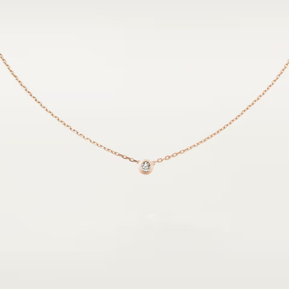 [LOXURA]DAMOUR DIAMOND NECKLACE