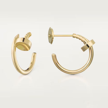 [LOXURA]JUSTE NO DIAMOND SMALL EARRINGS