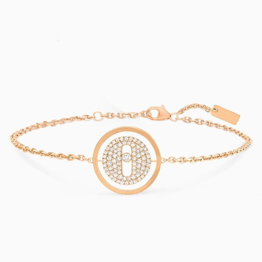 [LOXURA]LUCKY MOVE DIAMOND PAVED BRACELET
