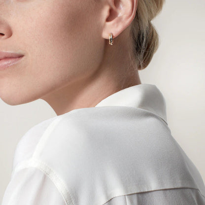 [LOXURA]TRINITY ON DIAMOND MINI EARRINGS