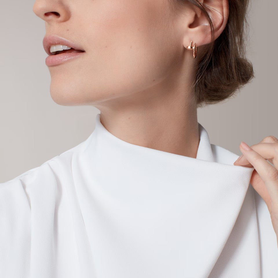 [LOXURA]JUSTE NO DIAMOND SMALL EARRINGS