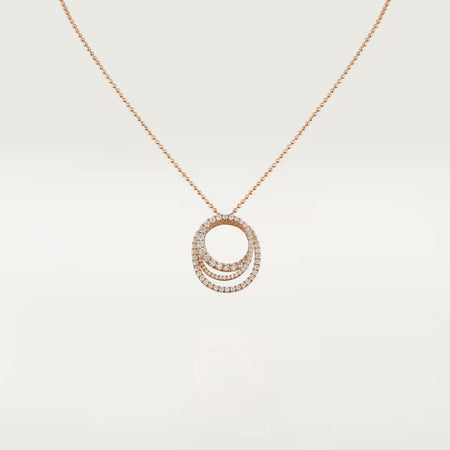 [LOXURA]ETINCELLE  FULL DIAMOND NECKLACE