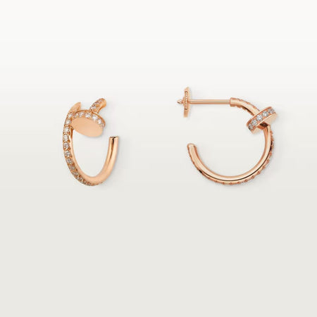 [LOXURA]JUSTE FULL DIAMOND SMALL EARRINGS