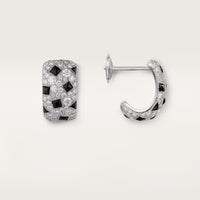 [LOXURA]PANTHERE MINI FULL DIAMOND EARRINGS