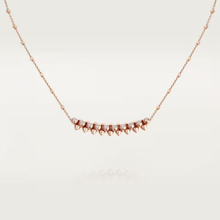 [LOXURA]CLASH  MEDIUM DIAMOND NECKLACE