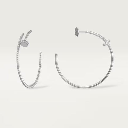 [LOXURA]JUSTE FULL DIAMOND LARGE EARRINGS