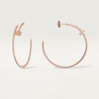 [LOXURA]JUSTE FULL DIAMOND LARGE EARRINGS