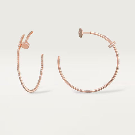 [LOXURA]JUSTE FULL DIAMOND LARGE EARRINGS