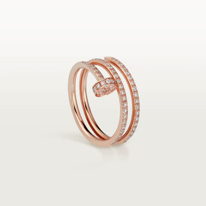 [LOXURA]JUSTE RING 4.8MM FULL DIAMOND