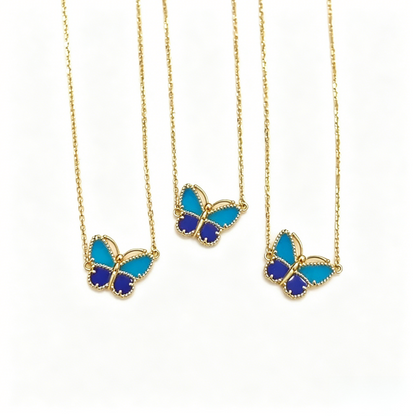 [LOXURA] 2026 NEW LUCKY BUTTERFLY 1 MOTIFS NECKLACE