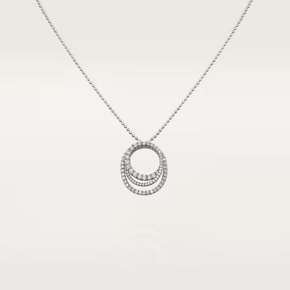 [LOXURA]ETINCELLE  FULL DIAMOND NECKLACE