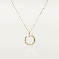 [LOXURA]JUSTE NECKLACE HALF DIAMOND