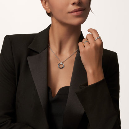 [LOXURA]TRINITY CERAMIC NECKLACE